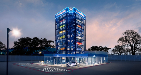 Carvana Opens 32nd Car Vending Machine in Spring, TX. (Photo: Business Wire)